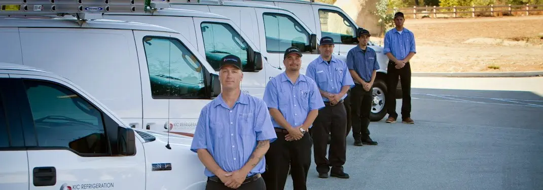KIC Refrigeration crew ready for Mini Split Repair jobs across Chickasaw